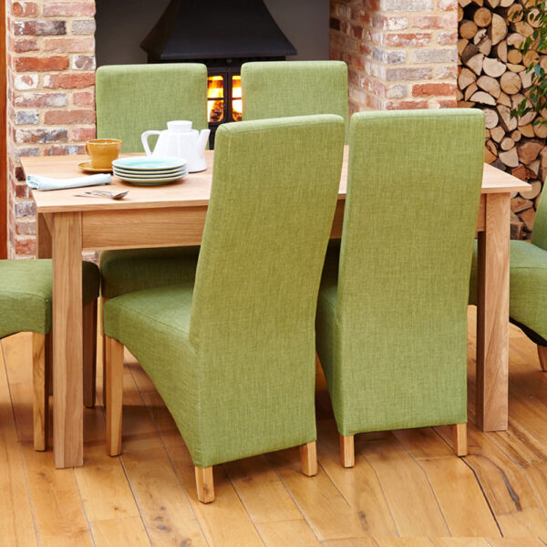 Fornatic Large Wooden Dining Table In Oak