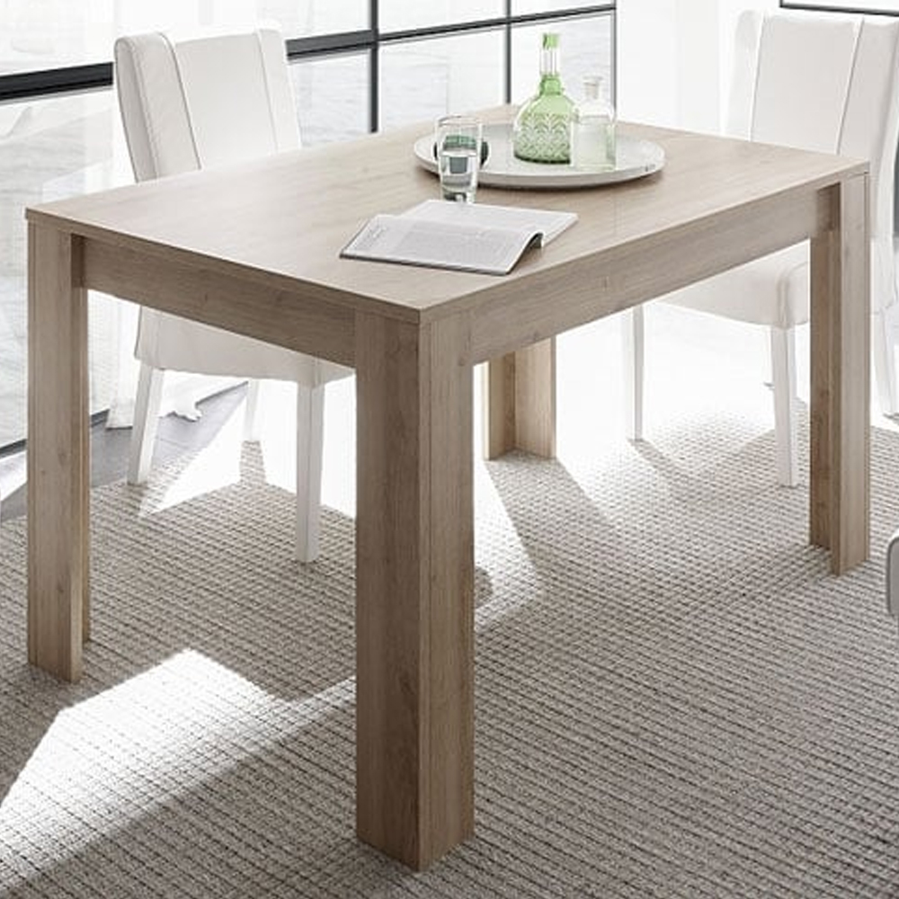 Ferndale Wooden Rectangular Dining Table In Cadiz Oak